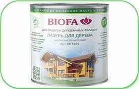 Лазурь Biofa для дерева 1075
