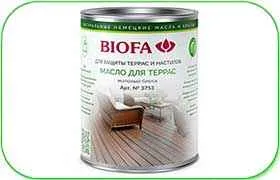 Масло Biofa 3753 для террасной доски
